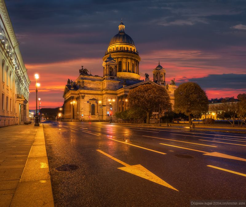 санкт-петербург Утро у Исаакия... фото превью