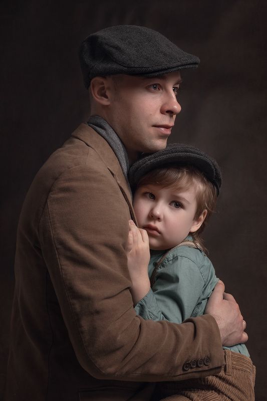 Отец и сын фото превью