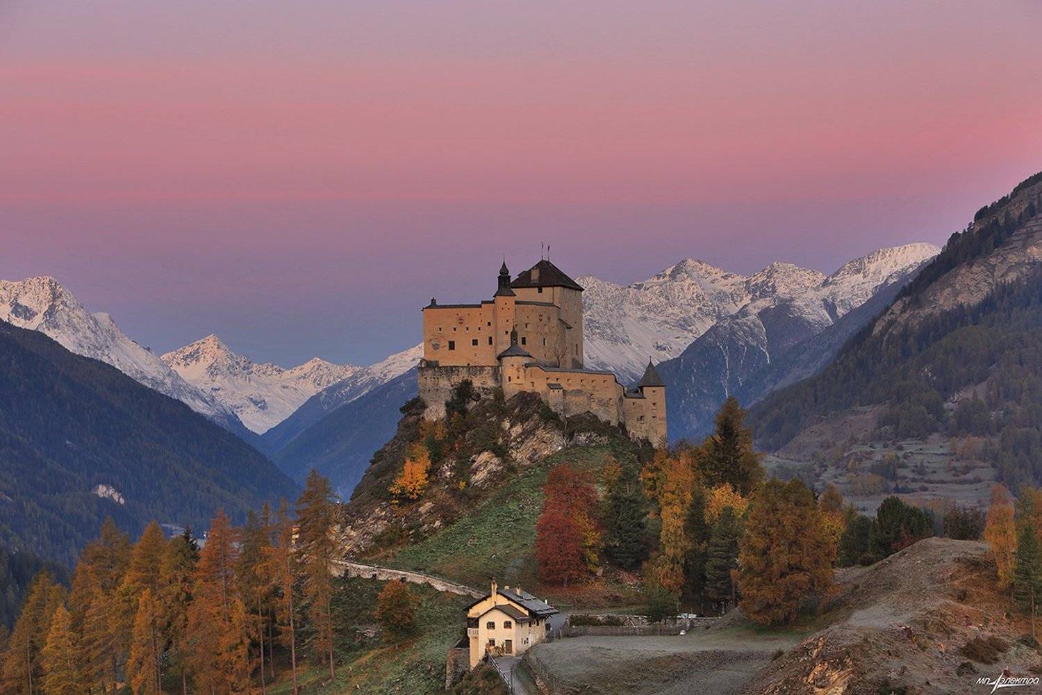 swiss,scuol,швейцария,осень, Матвеев Николай