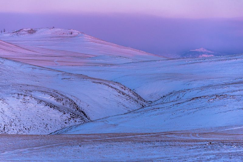 Рассветные краски Тажеранской степи фото превью
