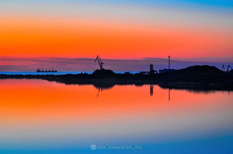 Закат фото превью