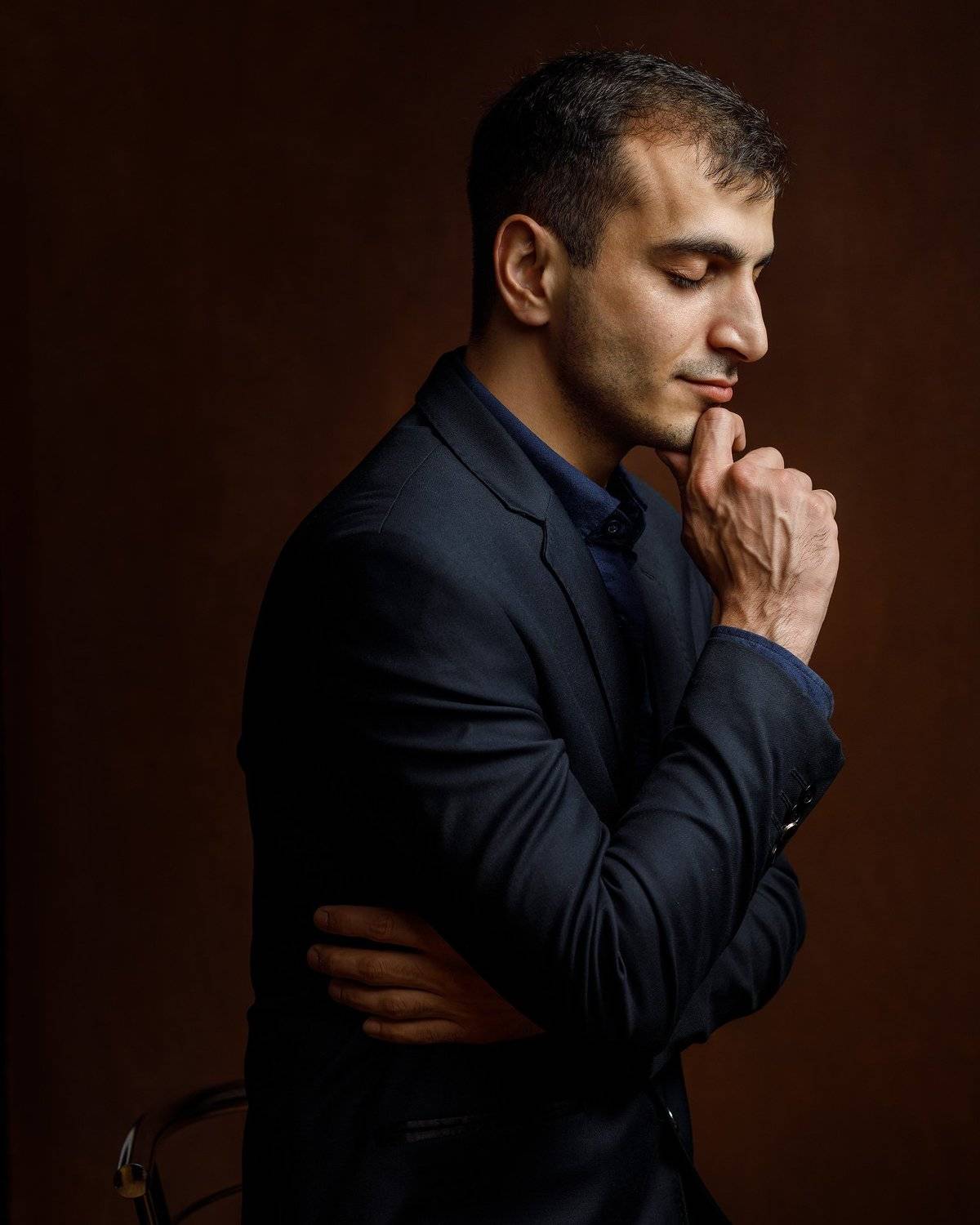 студийный портрет мужчина мужской брутальный, Ксения Сергеева