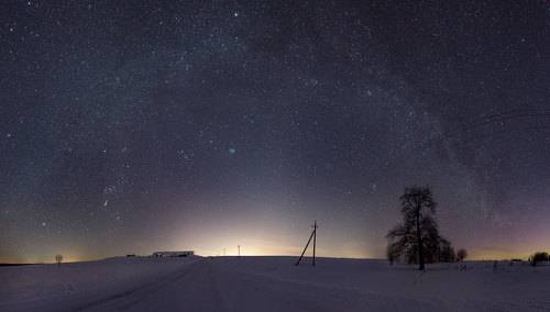 Звездное небо в Паинцах