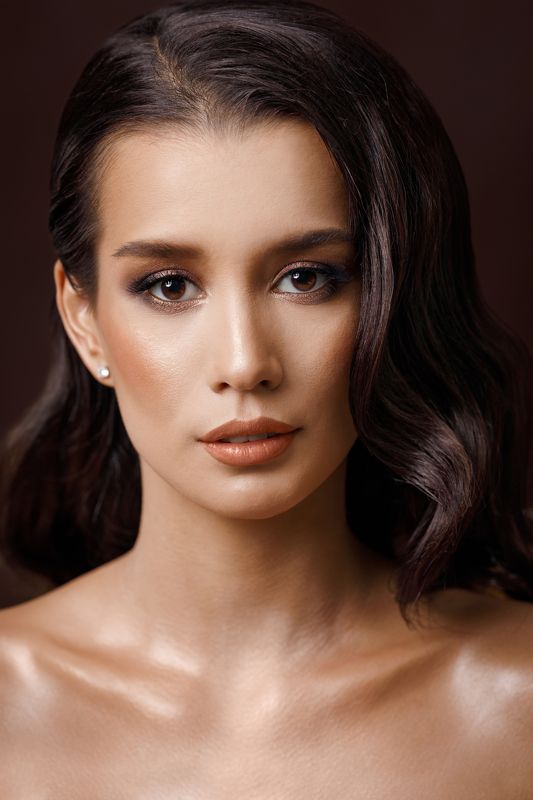 #girl #beauty #portrait #female #eyes #brown  фото превью