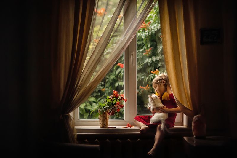 на окошке фото превью