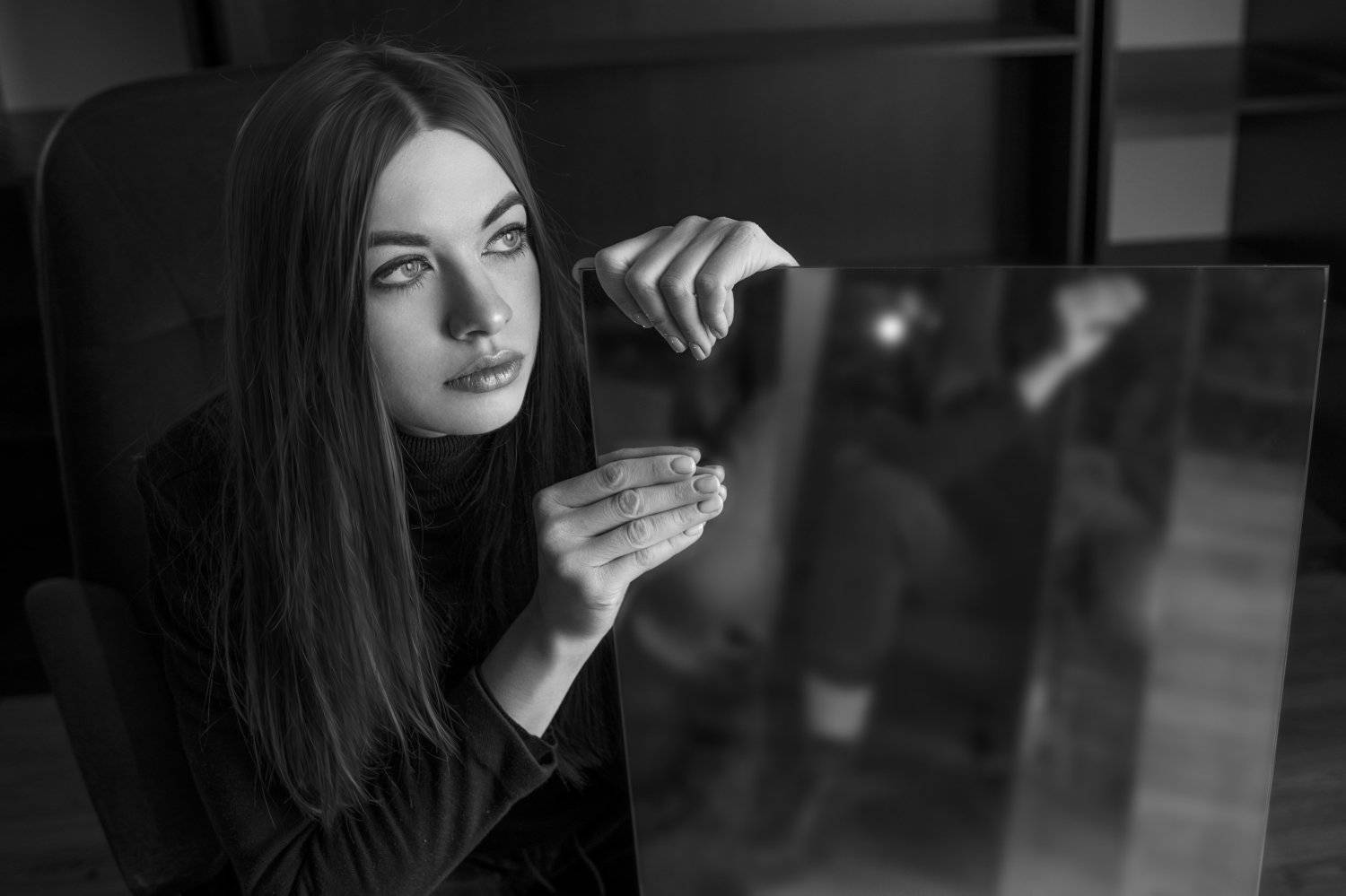 портрет зеркало, Александр Храпов