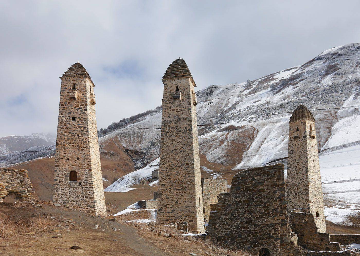 Россия, Кавказ, Ингушетия, Эрзи, башни, #rtgtv, Борис Резванцев