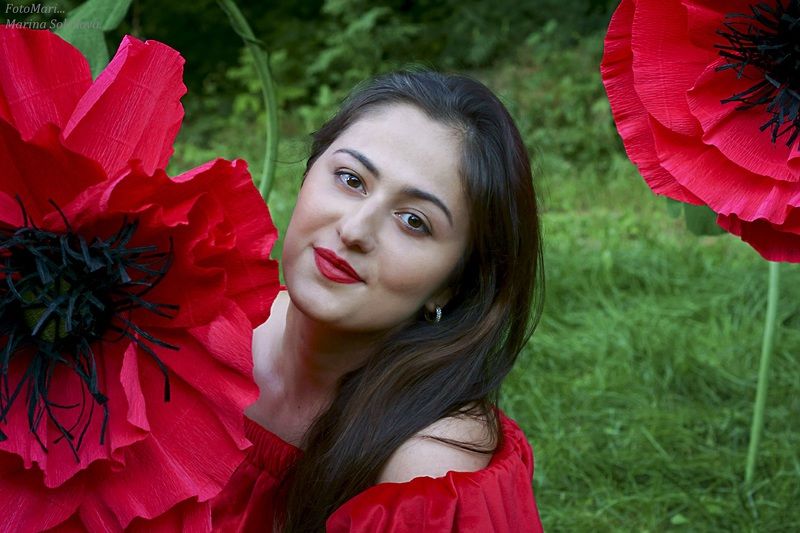 портрет,образ,девушка,женский портрет, В гармонии с собой... фото превью