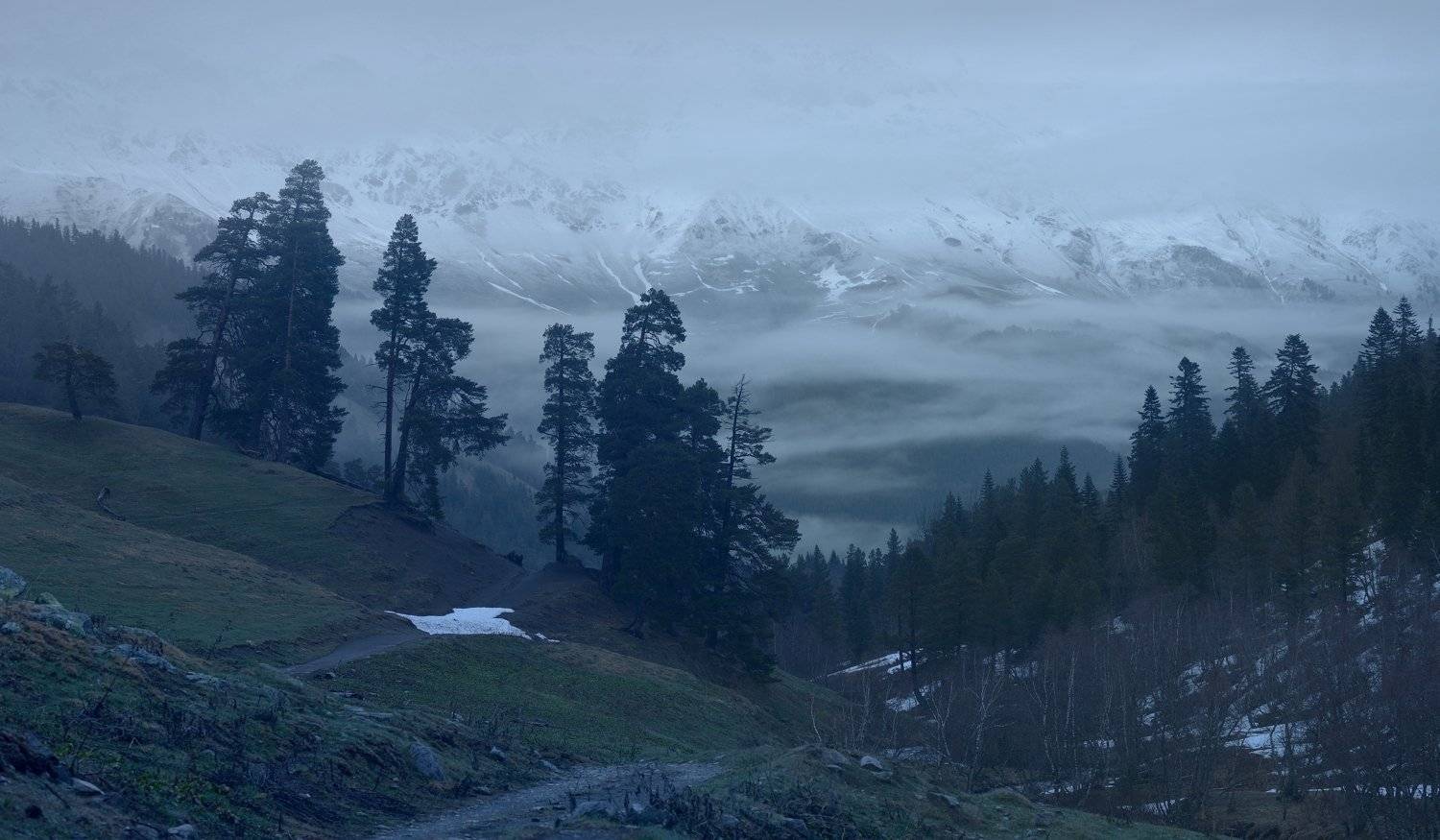 горы весна архыз, Александр Жарников