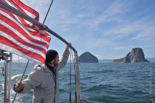 Яхтенная экспедиция на Северные Курилы (из альбома, август 2020 г)