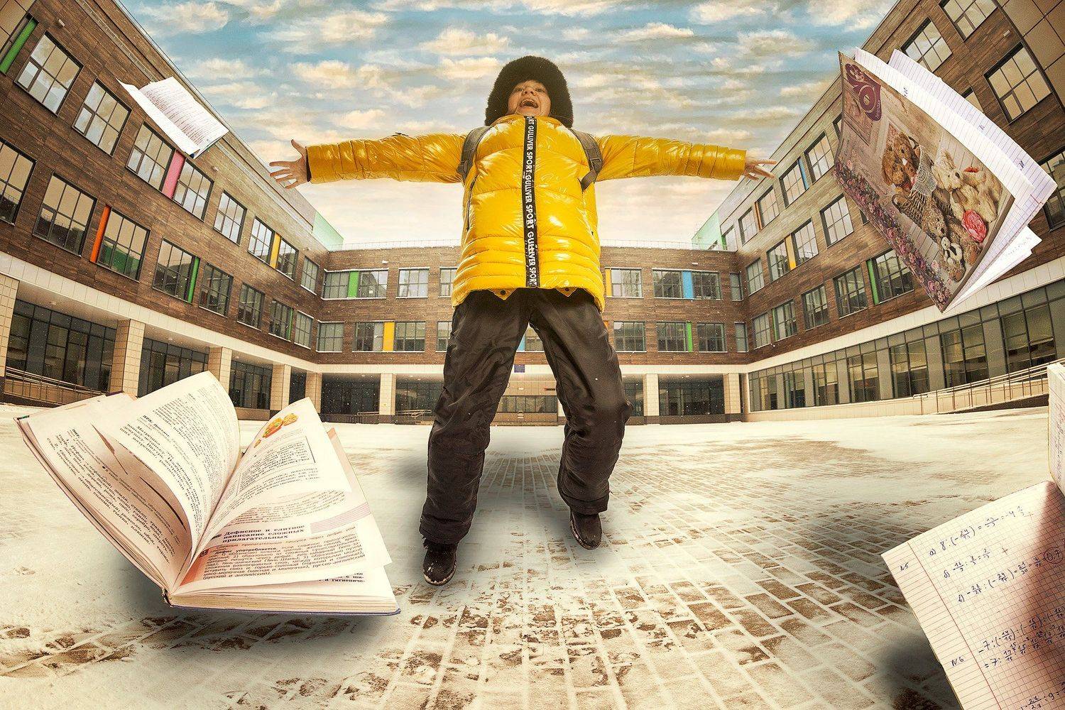 школа, учебник, тетрадь, школьник, композиция, Николай Сизиков