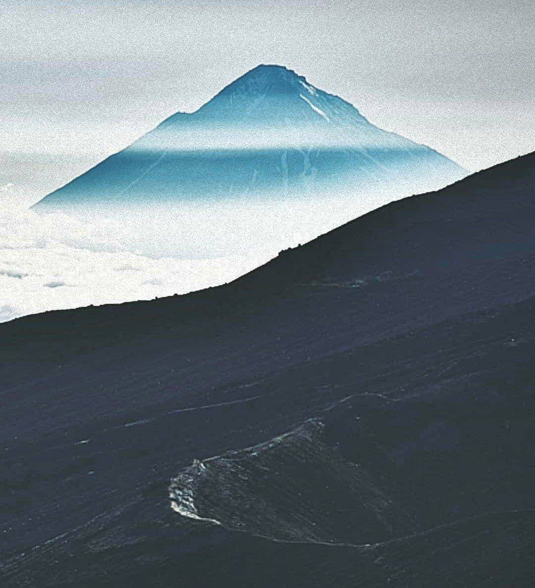 вулкан камчатка туман пейзаж, Karasev Pavel