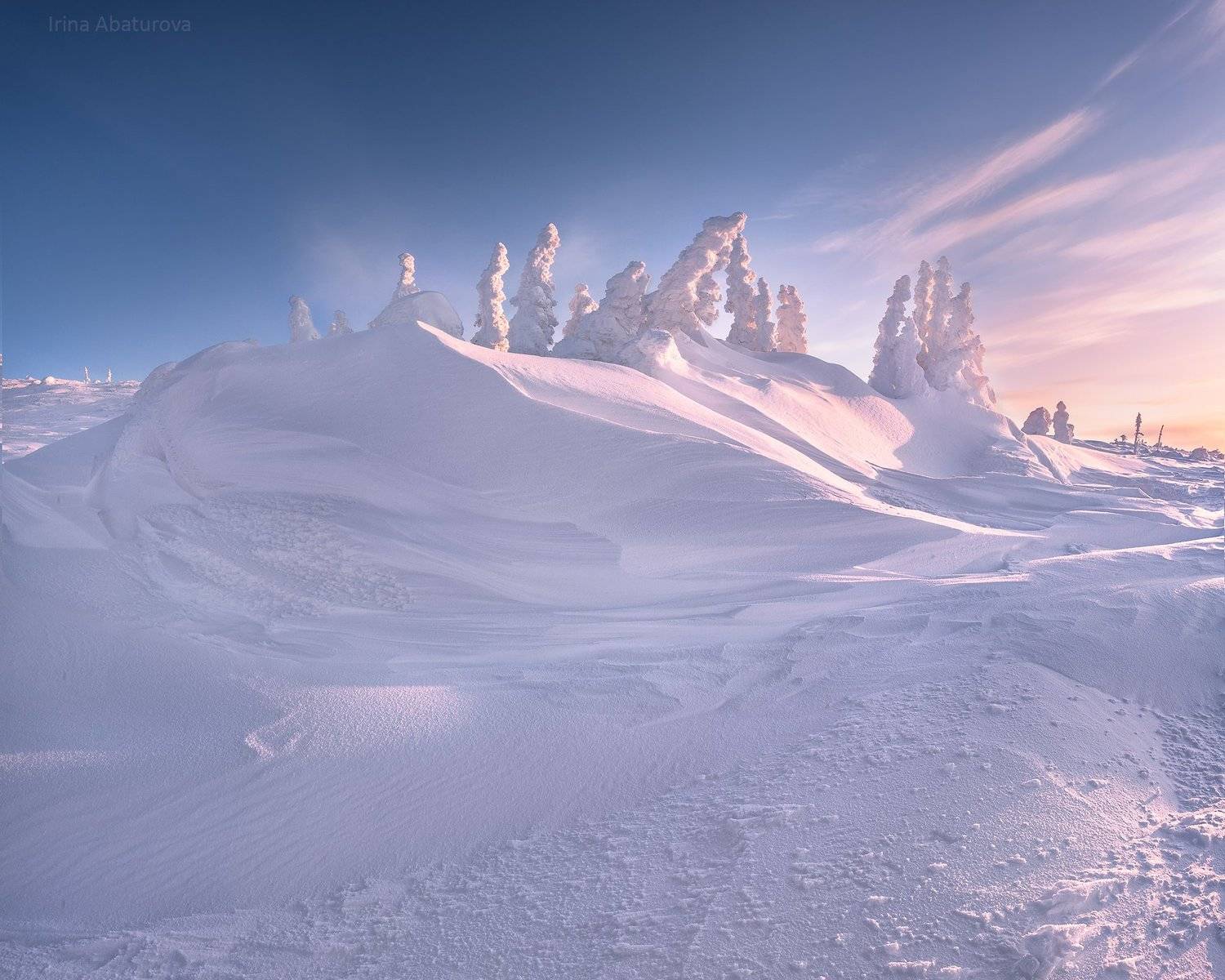 зима, урал, север, снег, ветер, сугроб, гух, главный уральский хребет, Ирина Абатурова