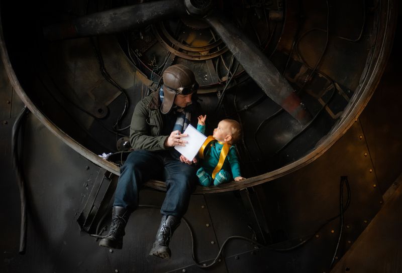 дети, семья, семейная съемка, студия, студийная съемка, маленький принц, постановочная фотография Маленький Принц. фото превью