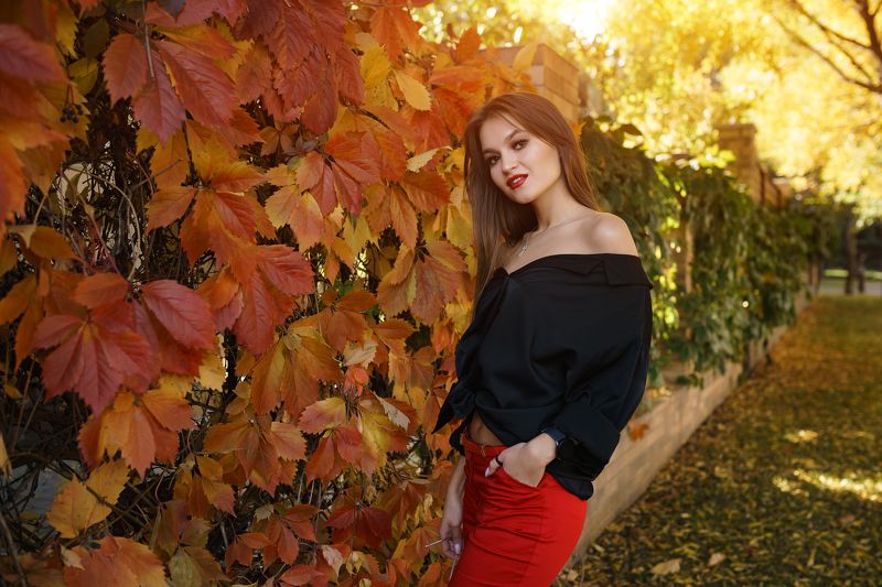 золотая осень фото превью
