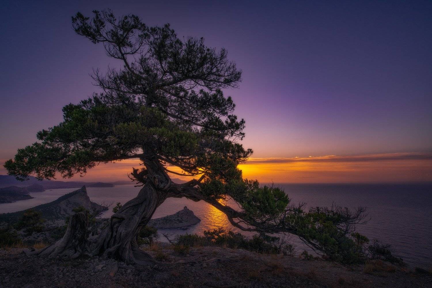 крым, новый свет, рассвет, crimea, dawn, Виктор Иванов