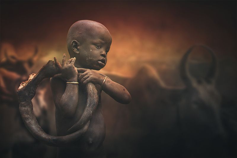 Mursi child II фото превью