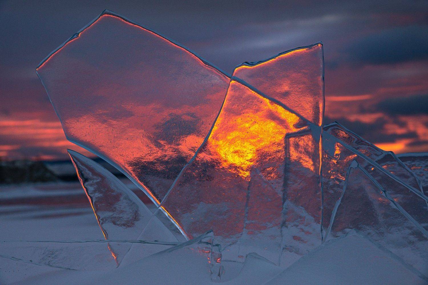 зима, лед, торос, льдинка, байкал, Алексей Чекалев