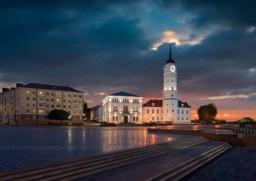 Могилёвская ратуша. Город Могилёв (Беларусь)