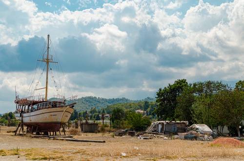 Abandoned ship