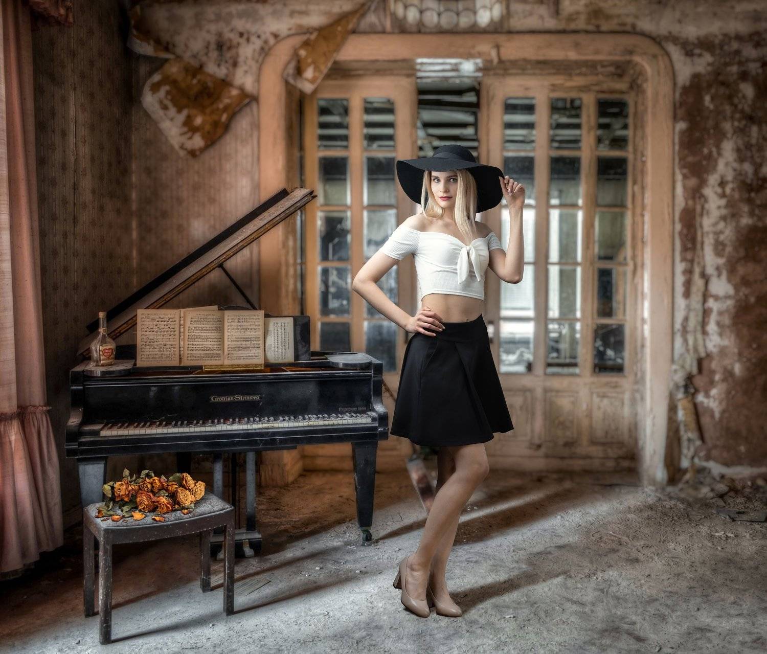 студийный портрет, красивая девушка, женский портрет, концептуальное, будуар, Зураб Бабаев