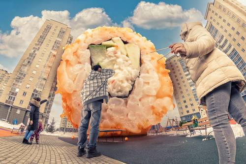 Самый большой ролл