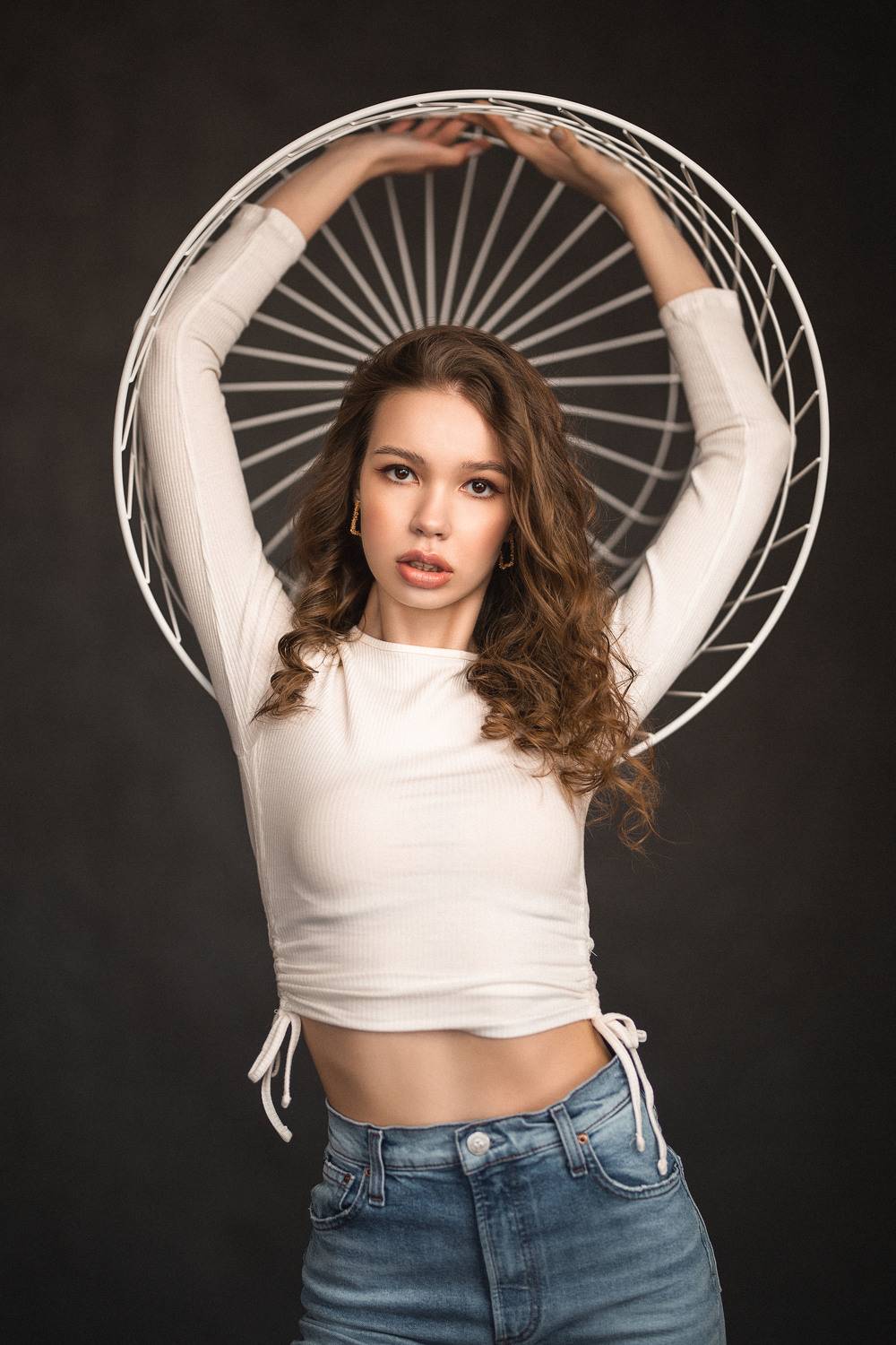 девушка, модель, портрет, фотосессия, студия, макияж, гламур, girl, model, modeling, young, portrait, make-up, творческий портрет, женский портрет, woman, young woman, glamour, постановка, постановочная фотография, fashion, Владимир Васильев
