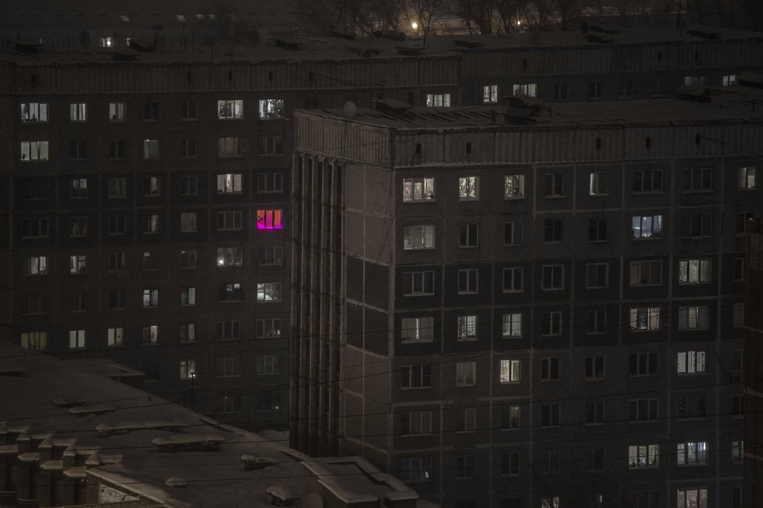 ночь город , Бахтин Вячеслав