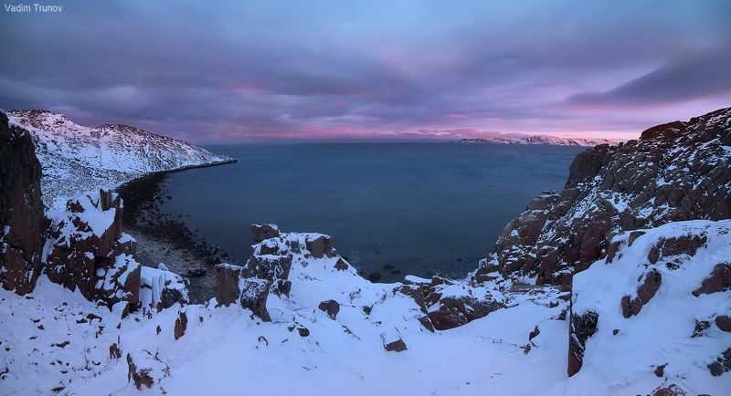 кольский, север, заполярье, териберка, баренцево море Кольский, Баренцево море. фото превью