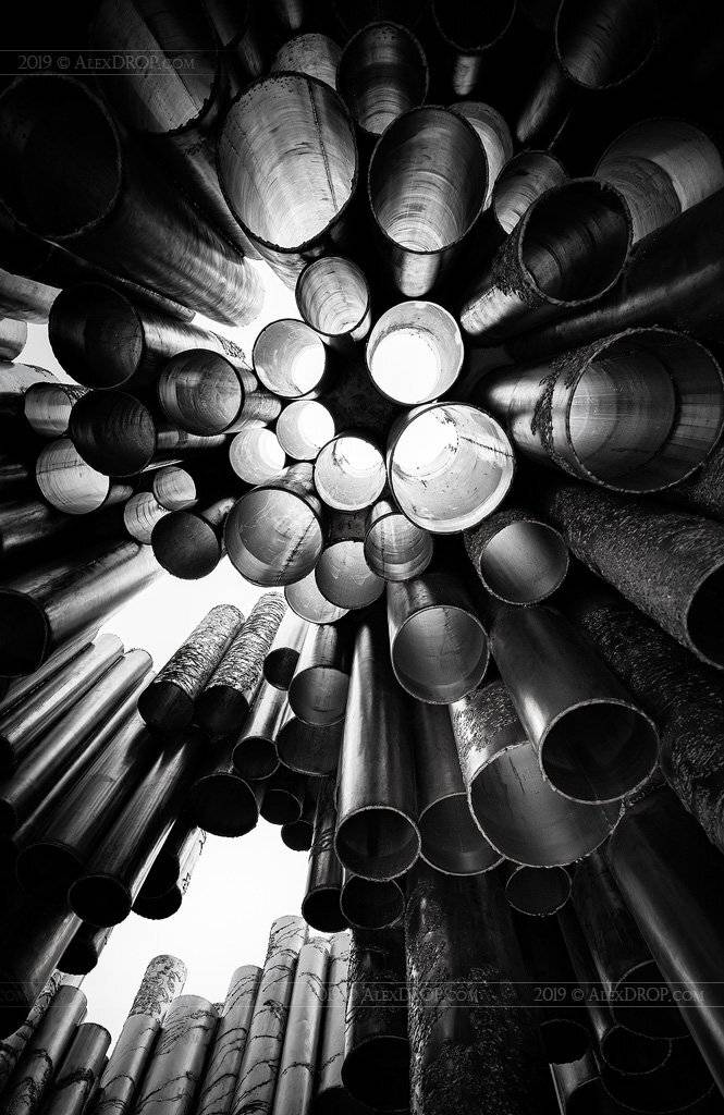nikon, blackwhite, b&w, postcard, picturesque, landmark, europe, helsinki, sibelius, travel, urban, architecture, iconic, geometry, AlexDROP