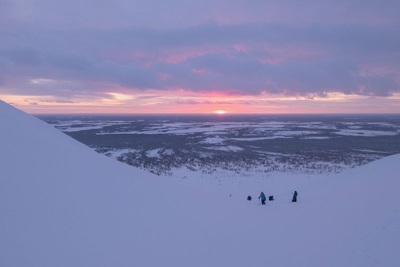 печора,коми,закат,сабля,приполярный,урал,горы,югыд-ва Штурм фото превью