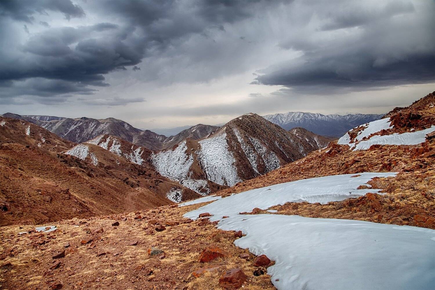 кыргызстан, горы, Элина Магалимова