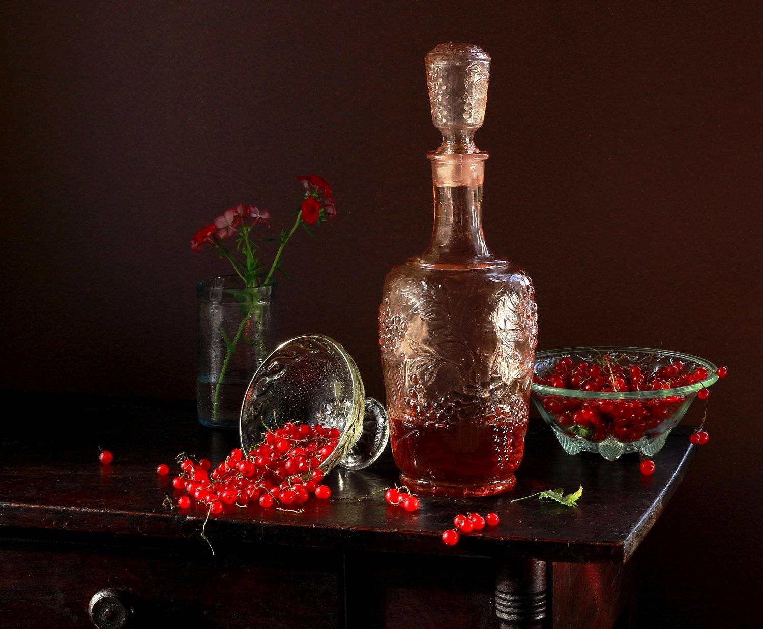 натюрморт, фотонатюрморт, ягода, лето, графин, смородина, наталья казанцева, Наталья Казанцева