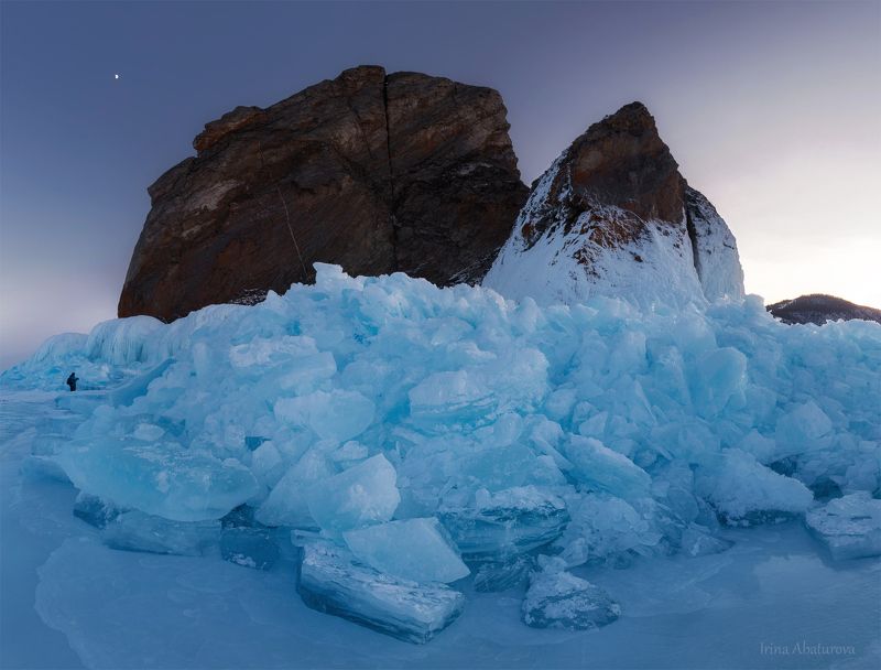 Байкал, лед, торосы, голубой лед, мыс Хобой Торосы у мыса Хобой фото превью