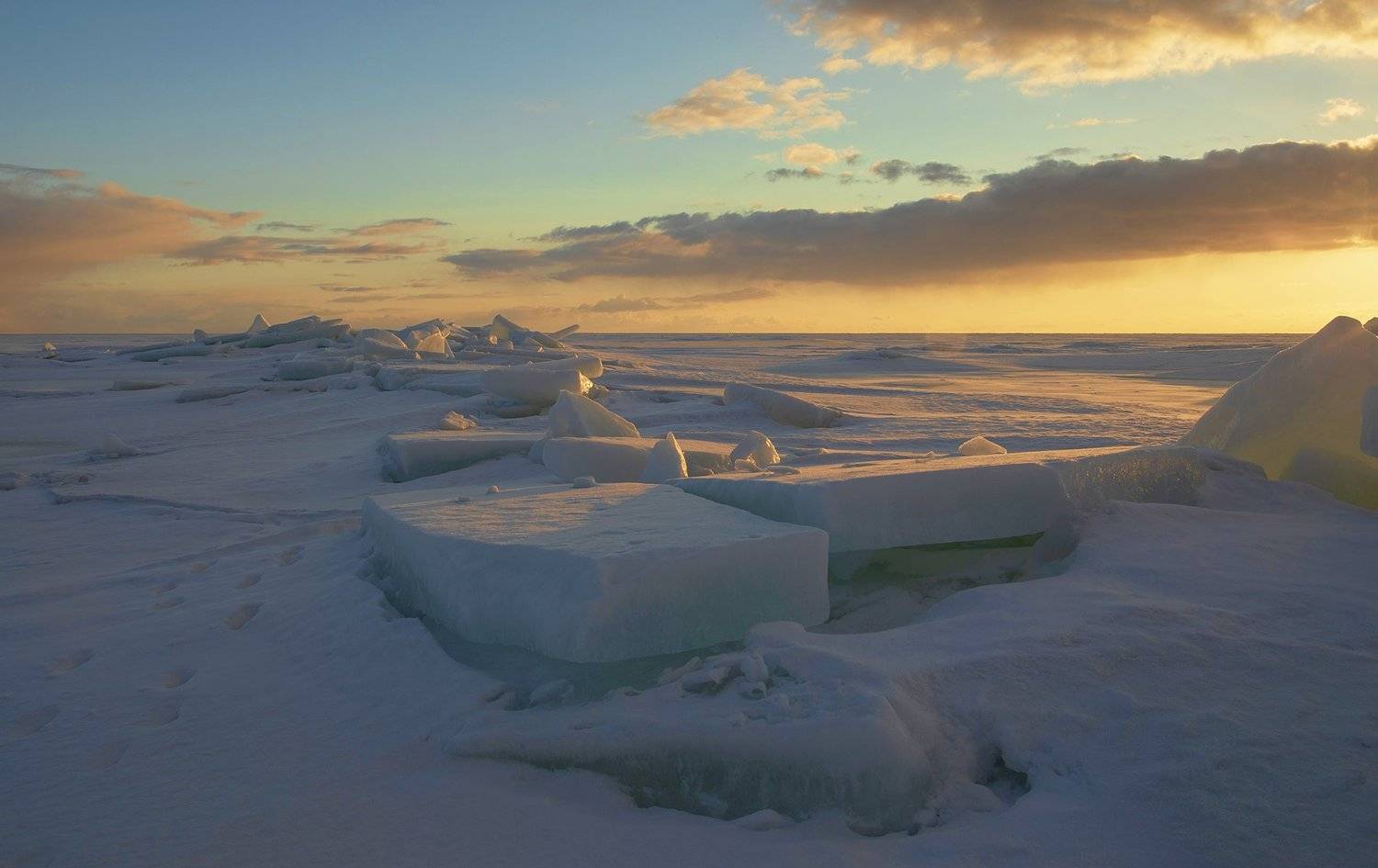 финский залив,бухта желтая,зима,закат, alexOmRam