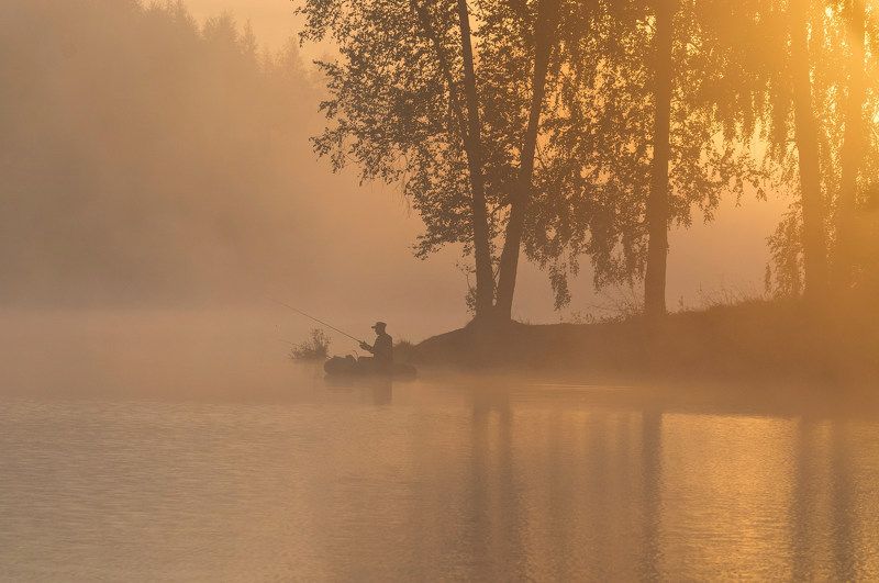 рыбалка рассвет По утренней зорьке фото превью
