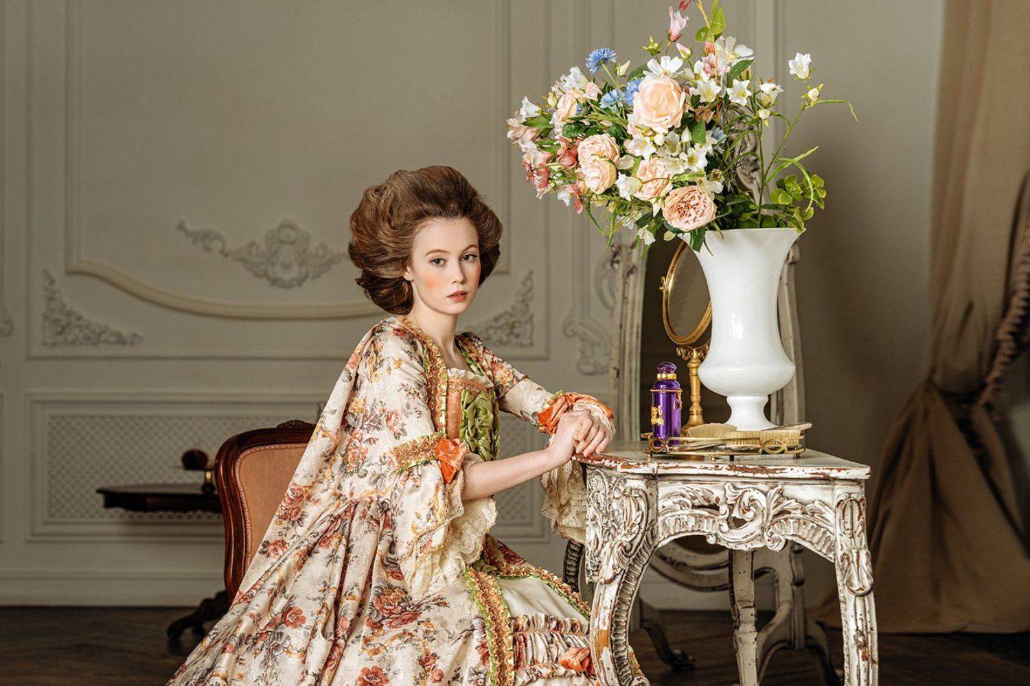 девушка, портрет, милая, cute, portrait, образ, герцогиня, Тимофей Смирнов