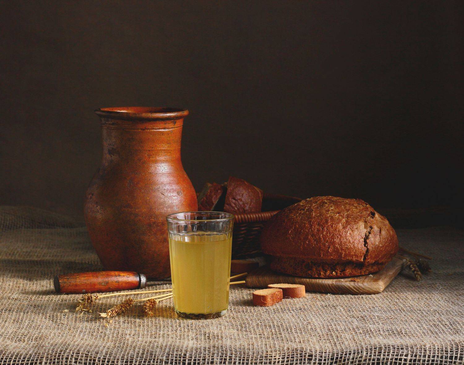 натюрморт, фотонатюрморт, квас, хлеб, наталья казанцева, Наталья Казанцева