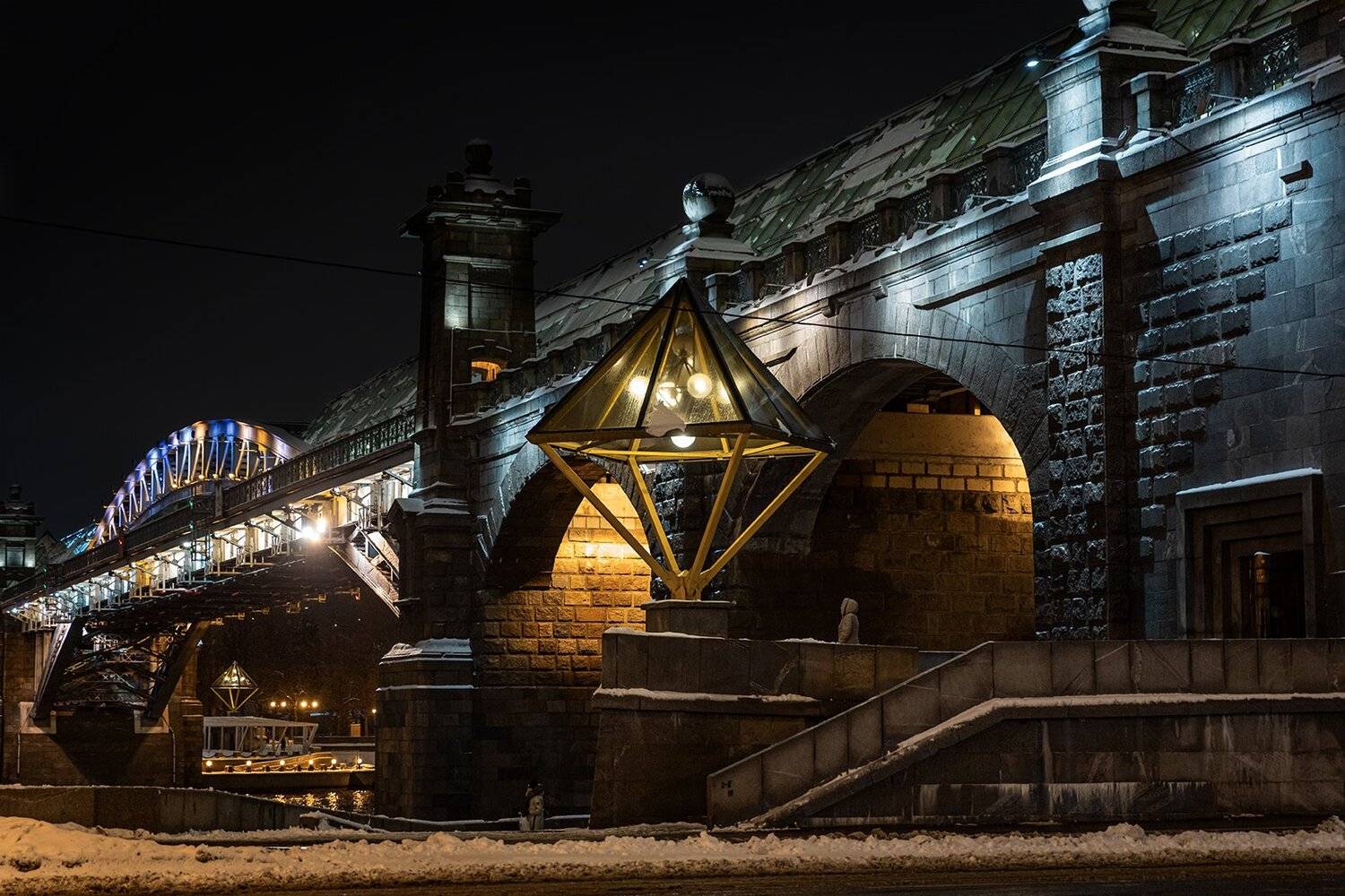 андреевский, пушкинский, мост, москва, достопримечательность, Юрий Шурчков