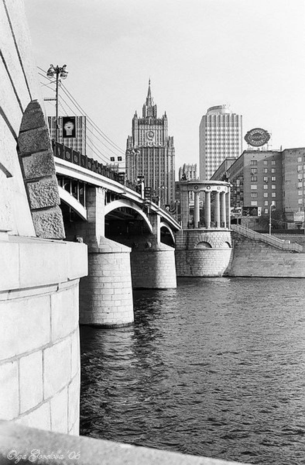 город, фото, пленка, чб, Olga Gorelova