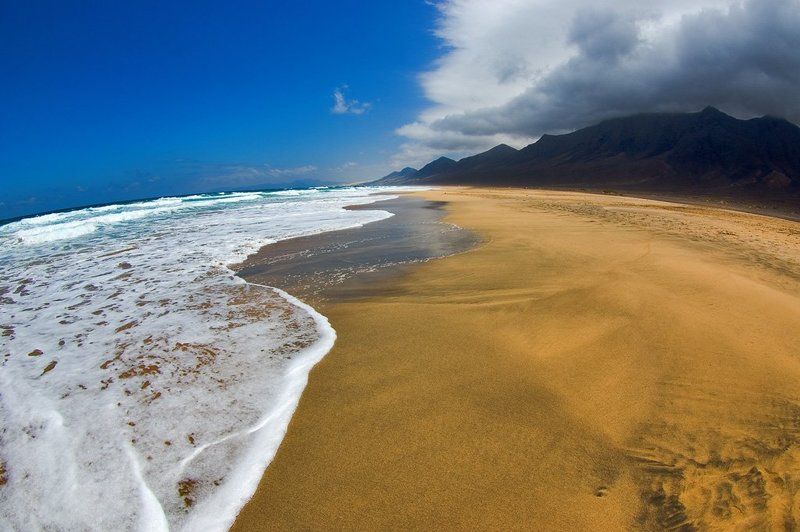 испания,канарские острова,фуэртевентура,пляж,кофете,cofete,рыбий глаз Cofete фото превью