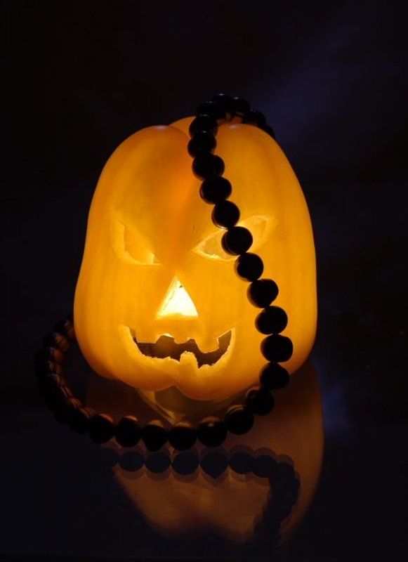 по мотивам Дня дырявой тыквы фото превью