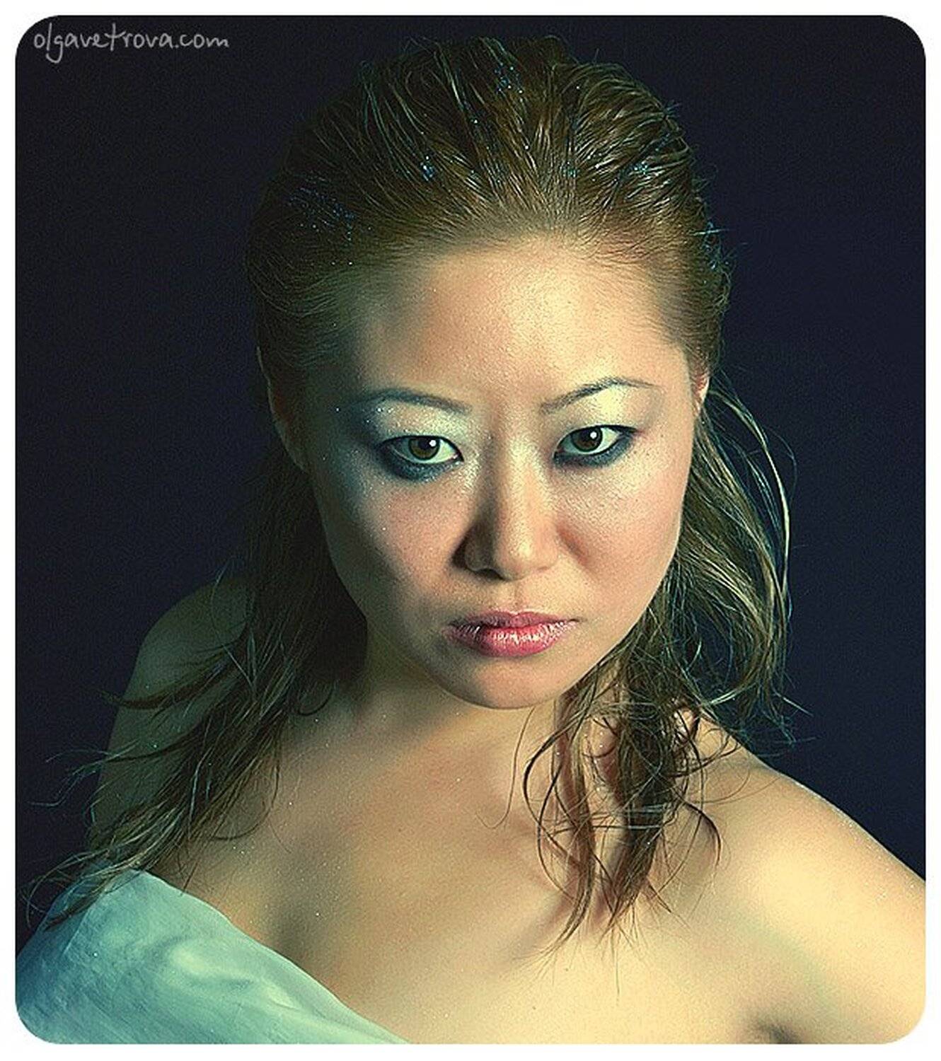 девушка, блестки, Olga Vetrova