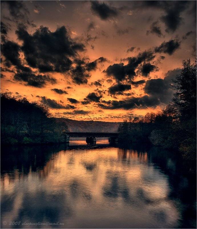 пейзаж, pilgrim, осень, цвета, colors, закат, Pilgrim