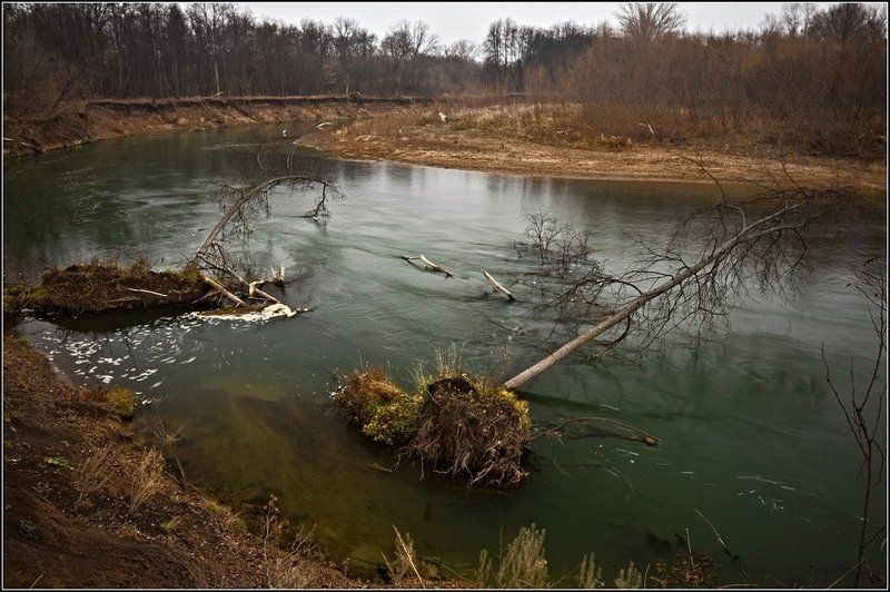 река, дёма, башкирия Осень фото превью