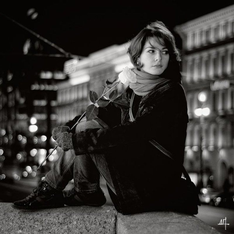 Аня и роза фото превью