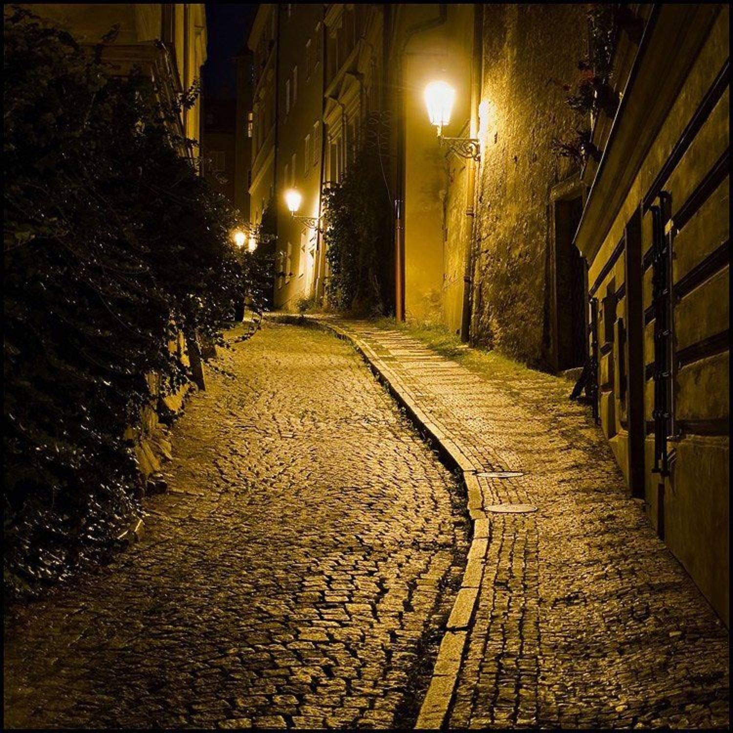 чехия, прага, ночь, Андрей Литов