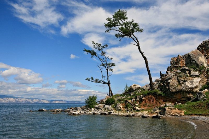 пейзаж, байкал, ольхон Летящие фото превью