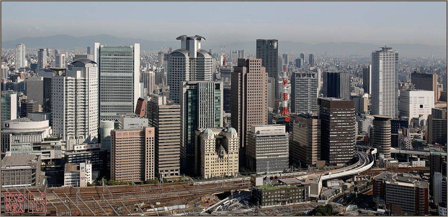 япония, осака, небоскрёб, Ханмурзин Павел