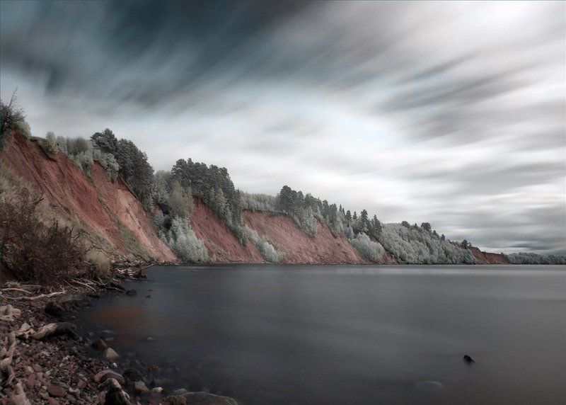 Берег Онежского озера фото превью